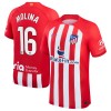 Atlético Madrid Molina 16 Domácí 2023-24 - Fotbalové Dresy (S/S) Atlético Madrid Molina 16 Domácí 2023-24 - Fotbalové Dresy (S/S)